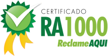 Selo do Certificado Reclame Aqui